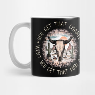 You get that chance, won’t you get that man a beer Western Cactus Leopard Mug